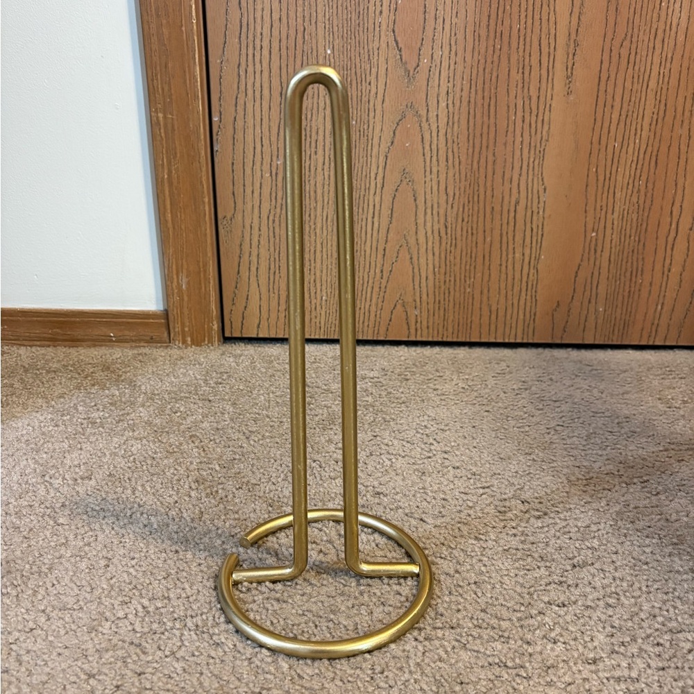 Target Threshold Gold Paper Towel Holder